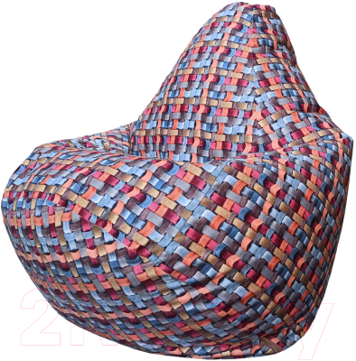 Бескаркасное кресло Flagman Груша Макси Г2.5-163 (Tissage 02) - фото