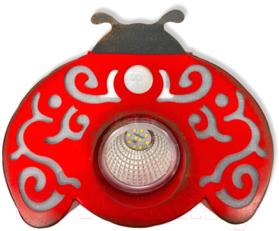 Садовая фигура-светильник Чудесный Сад S-032 Божья коровка - фото