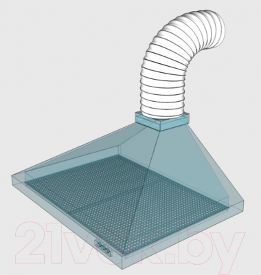 Воздуховод гибкий ERA Металлизированный AF102