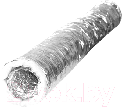 Воздуховод гибкий ERA Металлизированный AF127изо - фото