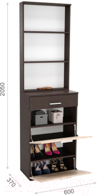 Секция в прихожую Империал Виола