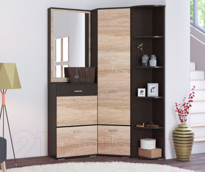 Секция в прихожую Империал Виола