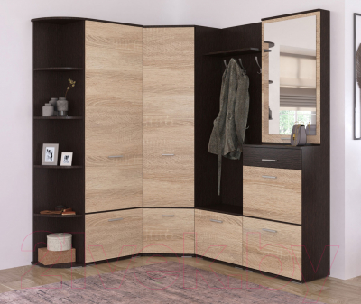 Секция в прихожую Империал Виола