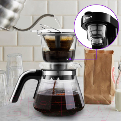 Капельная кофеварка Kitfort KT-759