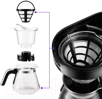 Капельная кофеварка Kitfort KT-759