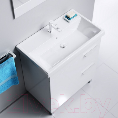 Тумба с умывальником Aqwella Гранд / Br.01.07/2/W