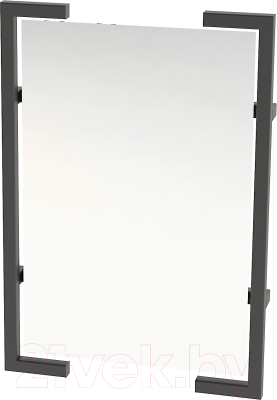 Зеркало Millwood Венеция 1 59x7x85 (металл черный) - фото