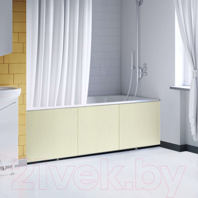 Экран для ванны Comfort Alumin Group Джинс бежевый 120