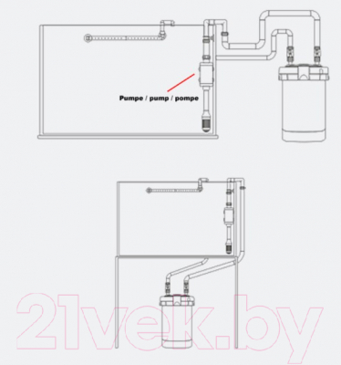 Фильтр для аквариума SunSun HW-504