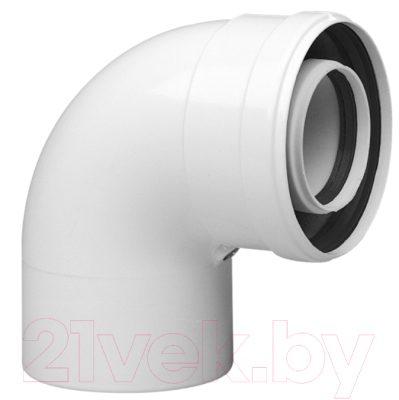 Поворот дымохода Baxi 60/100 / KHG71405971 - фото