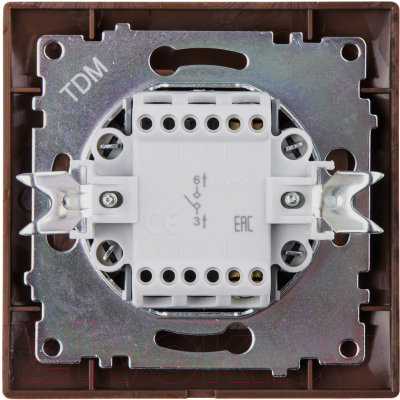 Выключатель TDM Лама SQ1815-0401