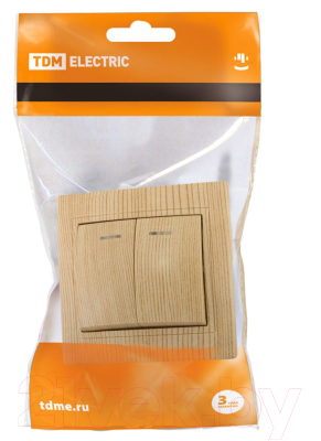 Выключатель TDM Лама SQ1815-0305