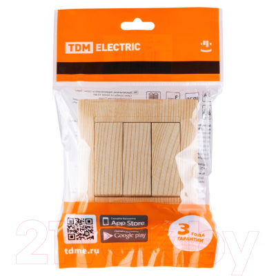 Выключатель TDM Лама SQ1815-0303