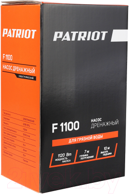 Дренажный насос PATRIOT F 1100