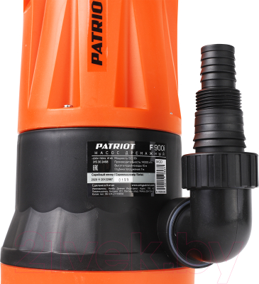 Дренажный насос PATRIOT F 900i