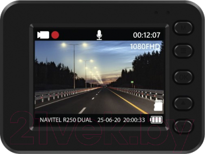 Автомобильный видеорегистратор Navitel R250 Dual