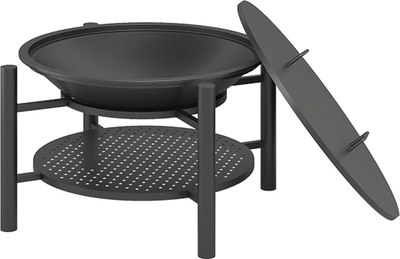 Чаша костровая Везувий Fantastic На подставке Люкс - фото