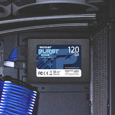 SSD диск Patriot Burst Elite 120GB (PBE120GS25SSDR)