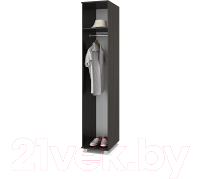 Шкаф-пенал Modern Ева Е11 (венге/дуб млечный)