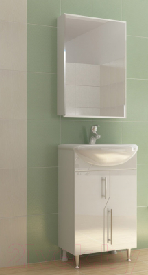 Шкаф с зеркалом для ванной Vigo Grand 500