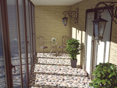 Строительная плита Quick Deck Plus ЛДСП Палермо