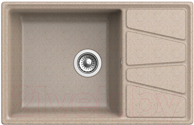 Мойка кухонная GranFest GF-V780L (песочный) - фото