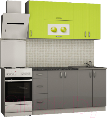 Готовая кухня Senira Вяселка 3 1.5м 3ж - фото
