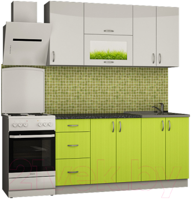 Готовая кухня Senira Вяселка 3 1.6м 4д - фото