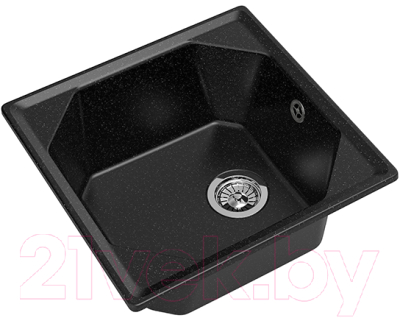 Мойка кухонная GranFest GF-U-500 (черный)