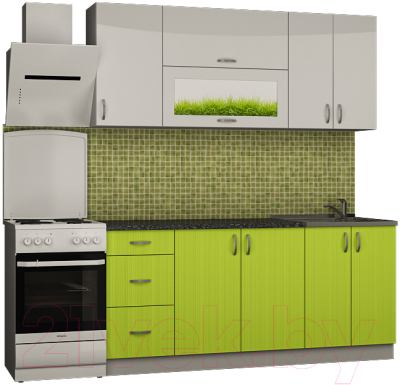 Готовая кухня Senira Вяселка 3 1.8м 6д - фото