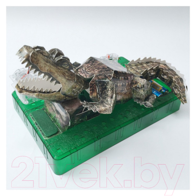 Конструктор электромеханический ND Play 3D Крокодил / 277390