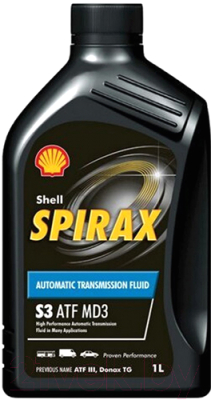 Трансмиссионное масло Shell Spirax S3 ATF-MD3 GM Dexron III - фото