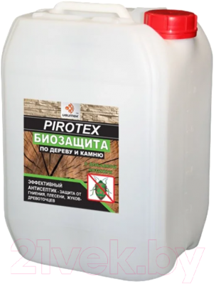 Защитно-декоративный состав GoldDecor Пиротекс по дереву и камню - фото