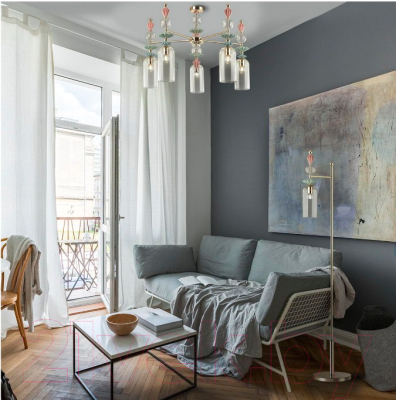 Люстра Odeon Light Bizet 4855/5C