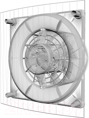 Вентилятор накладной ERA D 98 / Quadro 4