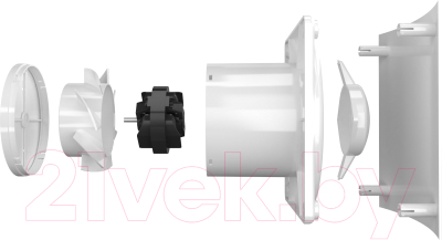 Вентилятор накладной ERA D 98 / Quadro 4C