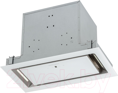 Вытяжка скрытая Krona Selina 600 Glass White S / 00026702 - фото