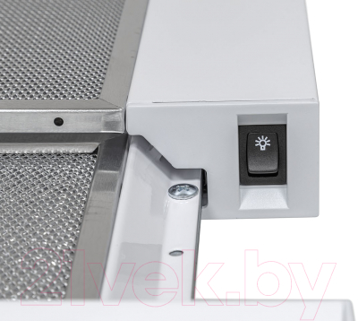 Вытяжка телескопическая Krona Una 600 White PB / КА-00001237