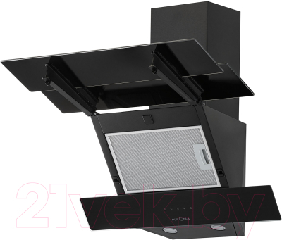 Вытяжка наклонная Krona Aurora 600 Black S / КА-00001024