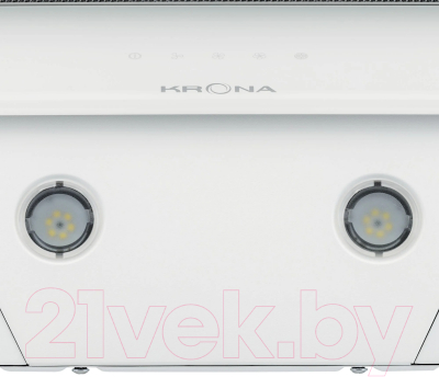Вытяжка наклонная Krona Aurora 600 White S / КА-00001305
