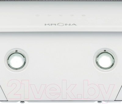 Вытяжка наклонная Krona Aurora 600 White S / КА-00001305