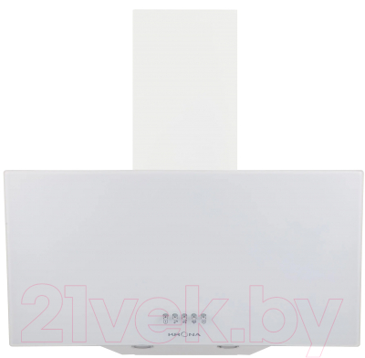 Вытяжка наклонная Krona Helga 600 White PB / КА-00001300