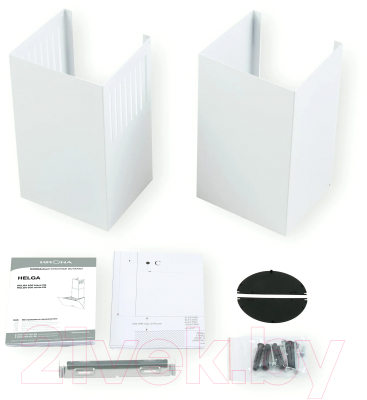 Вытяжка наклонная Krona Helga 600 White PB / КА-00001300