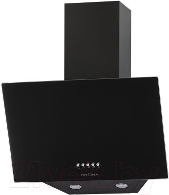 Вытяжка наклонная Krona Helga 500 Black PB / КА-00001304 - фото