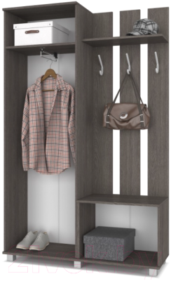 Секция в прихожую Modern Лира (анкор темный/анкор светлый)