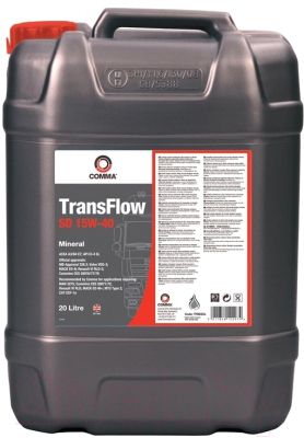 Моторное масло Comma Transflow SD 15W40 / TFSD20L - фото