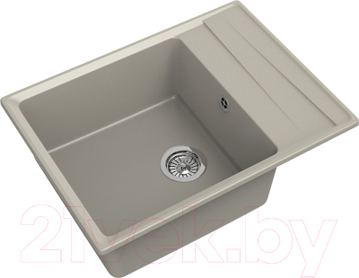 Мойка кухонная GranFest GF-LV-660L (топаз) - фото