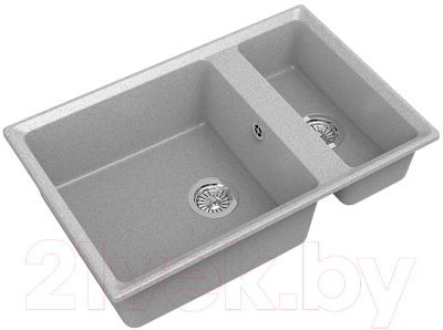 Мойка кухонная GranFest GF-LV-760K (серый)