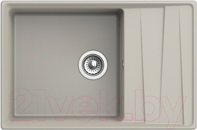 Мойка кухонная GranFest GF-LV-760L (топаз) - фото