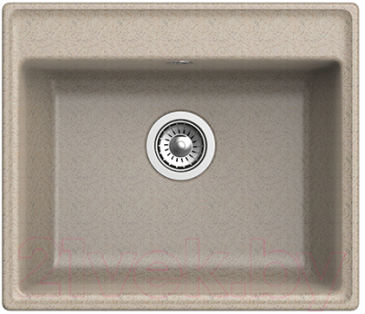 Мойка кухонная GranFest GF-V580 (песочный) - фото